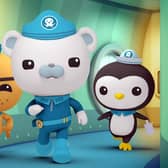 Captain Barnacles, Kwazii and Peso will teach your children all about the ocean. Image credit: BBC/OCTONAUTSTM