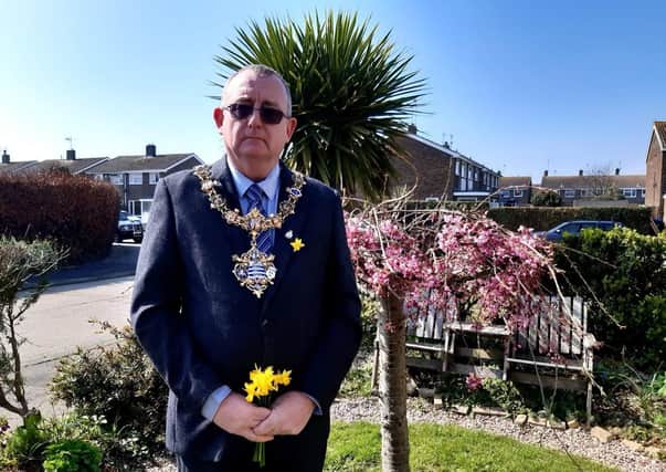 Councillor Lionel Harman, the mayor of Worthing