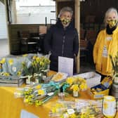 The daffodil sale in Cuckfield raised £750 for Marie Curie
