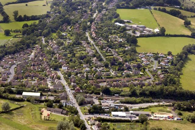 An aerial view of Rother