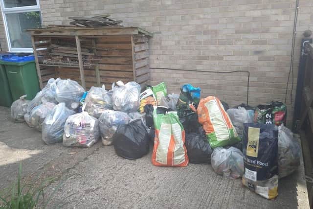 Volunteers collected 44 bags of rubbish around Westergate, Woodgate and Hook Lane during a litter-pick organised by Aldingbourne Parish Council