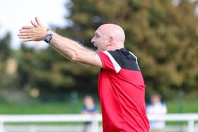 Former Lewes first team manager Hugo Langton. Picture by James Boyes
