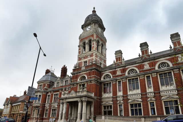 Eastbourne Town Hall (Photo by Jon Rigby) SUS-190425-155043008