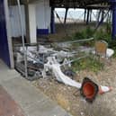 Fly tipping rubbish at Eastbourne Pier (Photo by Jon Rigby) SUS-181007-215309008
