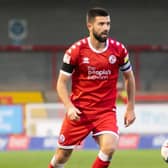Crawley Town captain George Francomb. Picture by Jamie Evans ©UK Sports Images Ltd