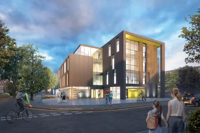 An artist's impression of the new Worthing health hub. Picture: Adur & Worthing Councils