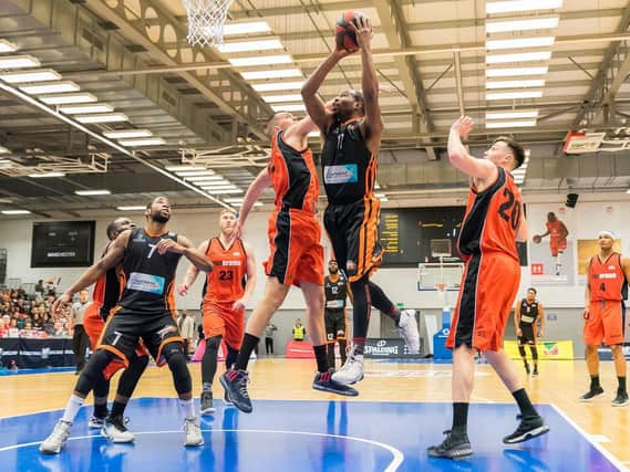 Zaire Taylor was in fine form for Thunder at Newcastle