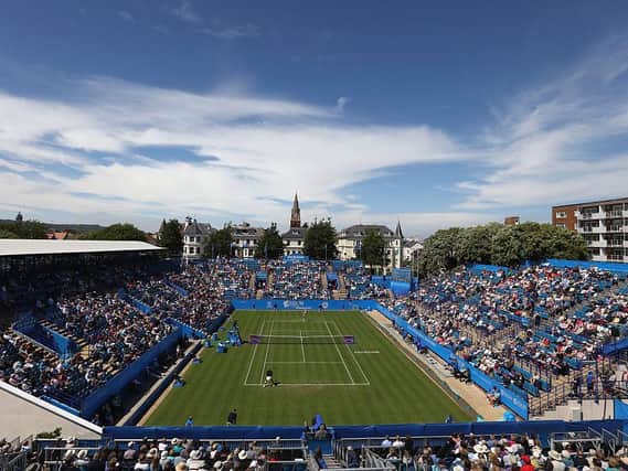 The centre court at Devonshire Park will hope to welcome tennis fans once more in June for the Eastbourne International