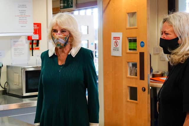 The Duchess of Cornwall at Lewes Open Door