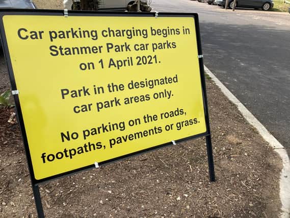 Visitors to Stanmer Park will have to pay for car parking from April 1