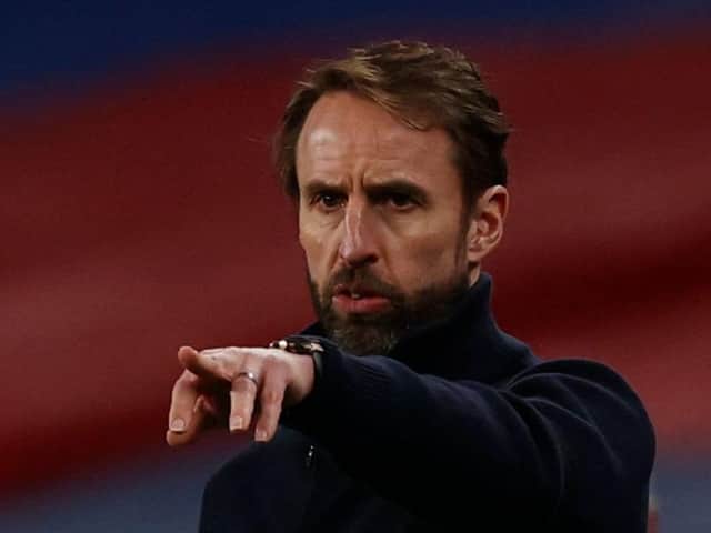 England head coach Gareth Southgate will lead his team out against Poland tonight for a World Cup qualifier