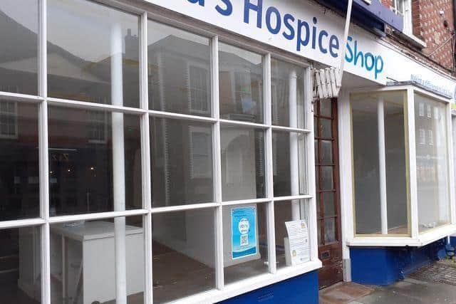 St Wilfred's Hospice closed its South Street store during the pandemic