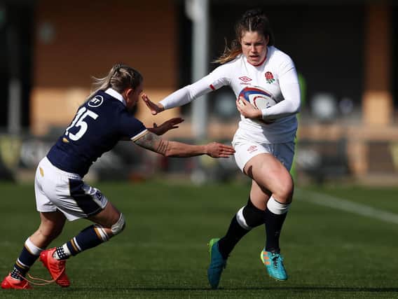 Jess Breach proved a handful for Scotland / Picture: Getty