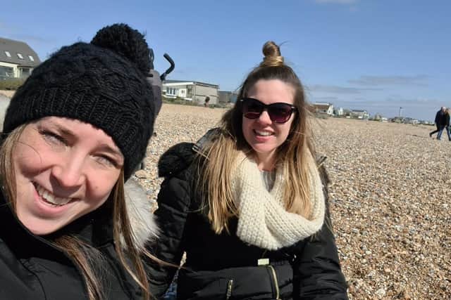 Fun on Shoreham Beach with very good friends. Such a treat to get together again!