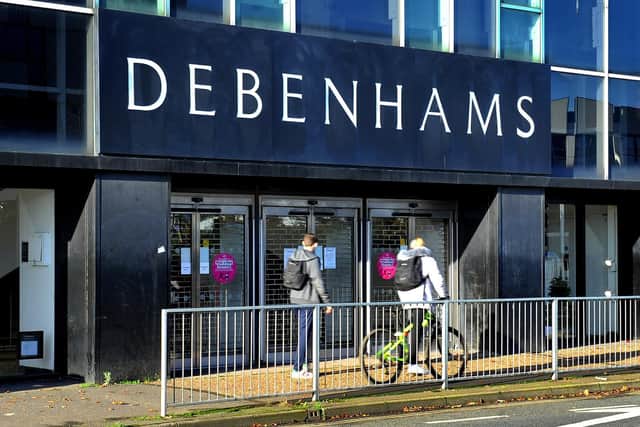 Debenhams in Crawley will reopen on Monday