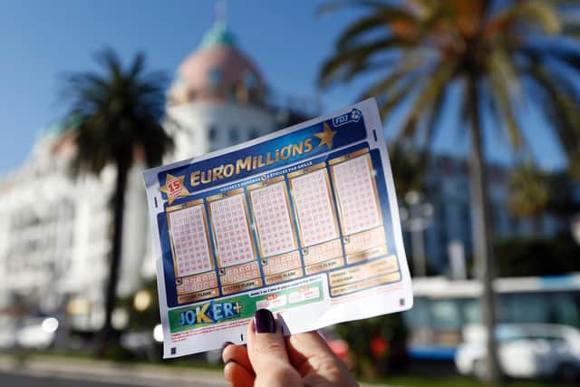 EuroMillions. Pic: Getty - VALERY HACHE / Staff