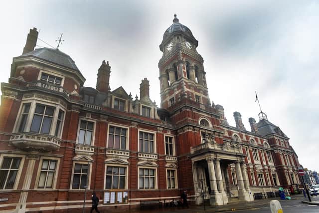 Eastbourne Town Hall (Photo by Jon Rigby) SUS-190425-155116008