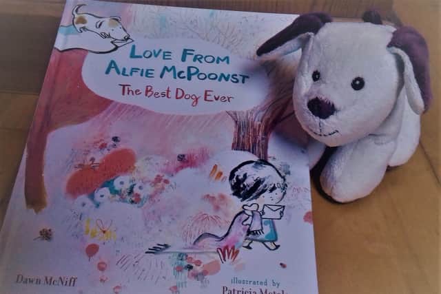 The book Love From Alfie McPoonst: The Best Dog Ever