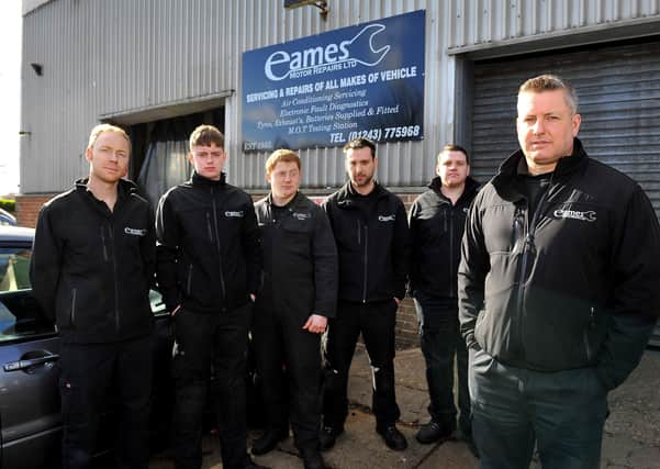 Staff at Eames Motor Repairs