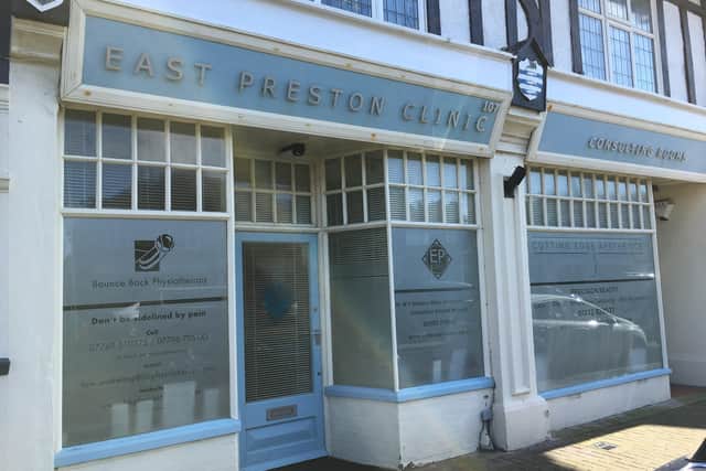 The East Preston Clinic in Sea Road, East Preston