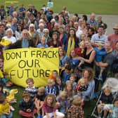 Balcombe residents campaigning against oil well testing in village