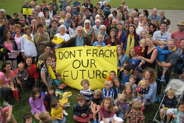 Balcombe residents campaigning against oil well testing in village