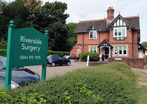 Riverside surgery Horsham. Photo by Steve Cobb