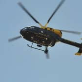Police helicopter