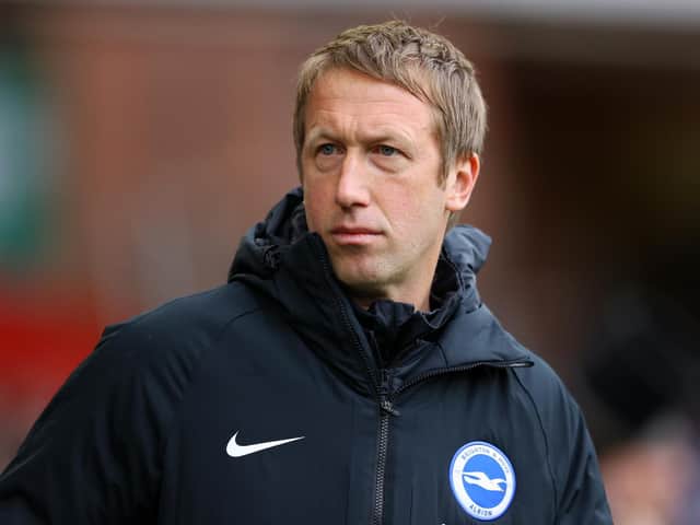 Graham Potter faces a battle to keep Brighton in the Premier League