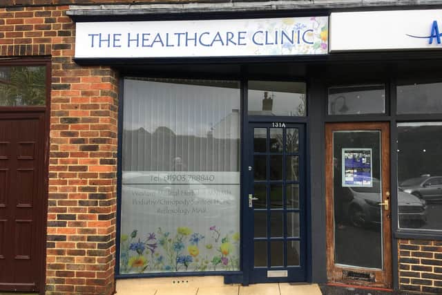 The Healthcare Clinic in Sea Road, East Preston