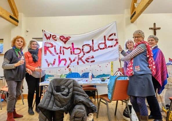 The campaign group, Save Rumboldswhyke School, is in the process of becoming a Charitable Incorporated Organisation (CIO).
A fundraising tea party was held on Saturday, raising £260.22. Councillor Sharp said that was ‘just over one tenth of the amount we need to challenge the county council’s decision’ to close the school SUS-200403-142135001