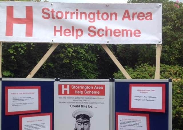 Publicising the Storrington Area Help Scheme