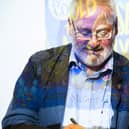 Author and illustrator Chris Riddell, photo by Jen O'Brien