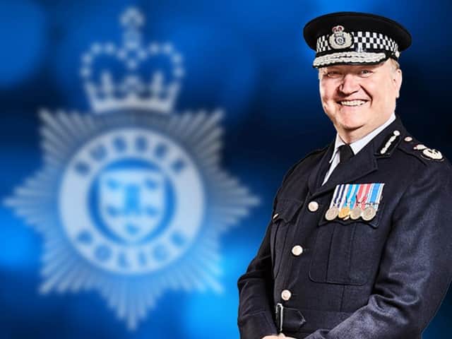 Giles York, chief constable of Sussex Police