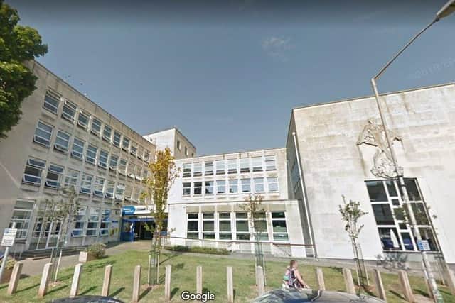 Eastbourne Borough Council offices in 1 Grove Road, image Google Streetview
