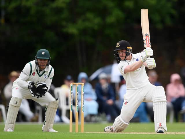 Ben Brown at the crease for Sussex against Worcestershire last season / Picture: Getty