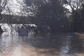 Flooding in Alfriston