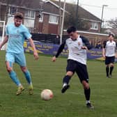 Pagham on the attack against Eastbourne Town / Picture: Kate Shemilt