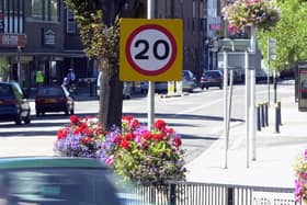 New 20 mph speed limit signs have been put up in Felpham. Photo: Jonathan Brady