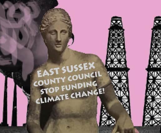 Divest East Sussex is staging a sex strike and encouraging everyone to join in