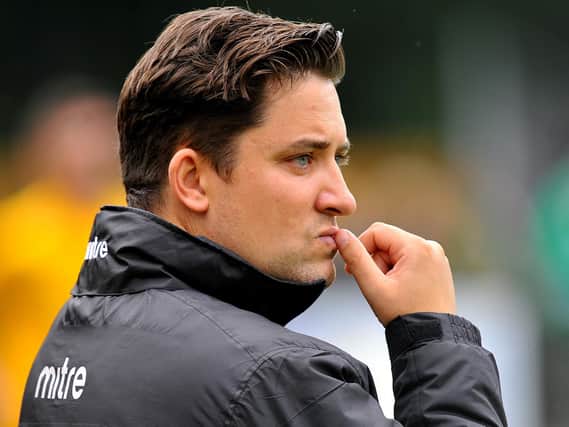 Horsham manager Dominic Di Paola. Photo by Steve Robards.