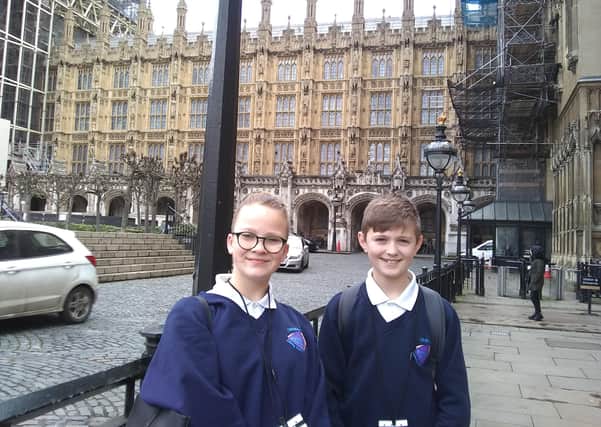Ratton students visit Houses of Parliament SUS-201103-093223001
