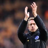 Graham Potter is searching for his first Premier League victory of 2020