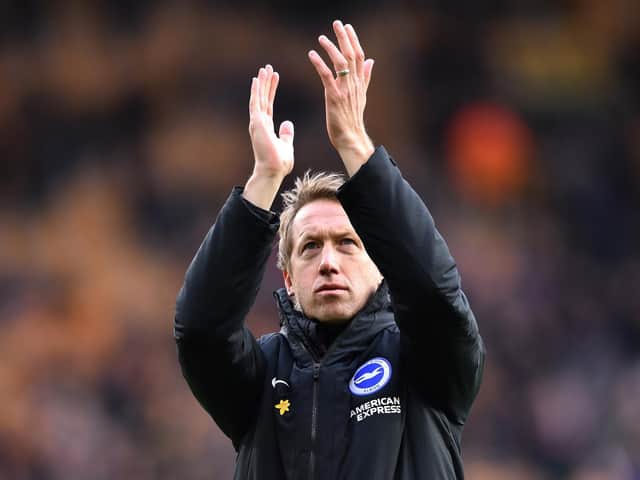 Graham Potter is searching for his first Premier League victory of 2020