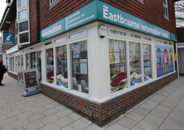 Eastbourne Tourist Information Centre (Photo by Jon Rigby) SUS-201203-093239008
