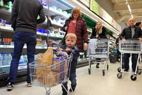 The new store has trolleys designed for children. Pic Steve Robards SR2003121