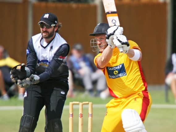 Action from last year's T20 Cup semi-final between Roffey and Horsham. Picture by Derek Martin