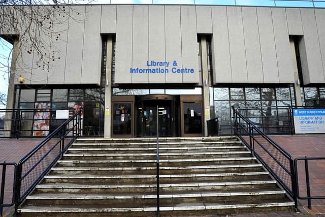 Worthing Library.  Pic Steve Robards SR1901603 SUS-190123-163504001