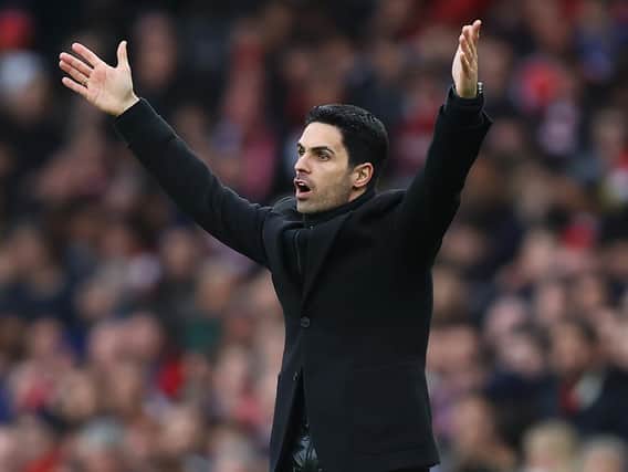 Arsenal manager Mikel Arteta  (Photo by Julian Finney/Getty Images)