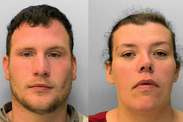 Kirsty Norris and David Mercer from Lewes have been given longer sentences. Picture: Sussex Police